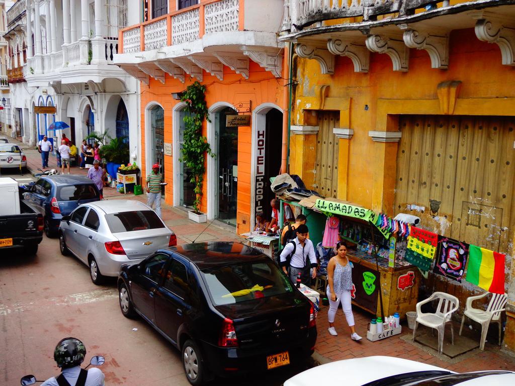 Bourbon St Hostal Boutique Cartagena ภายนอก รูปภาพ