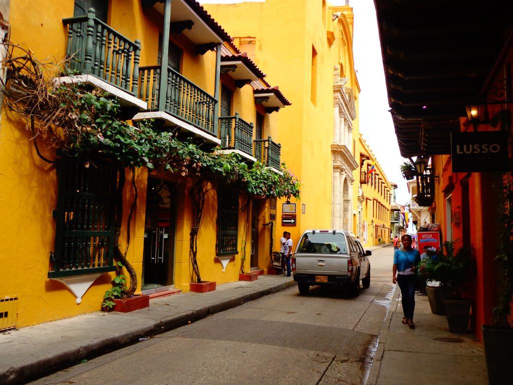 Bourbon St Hostal Boutique Cartagena ภายนอก รูปภาพ