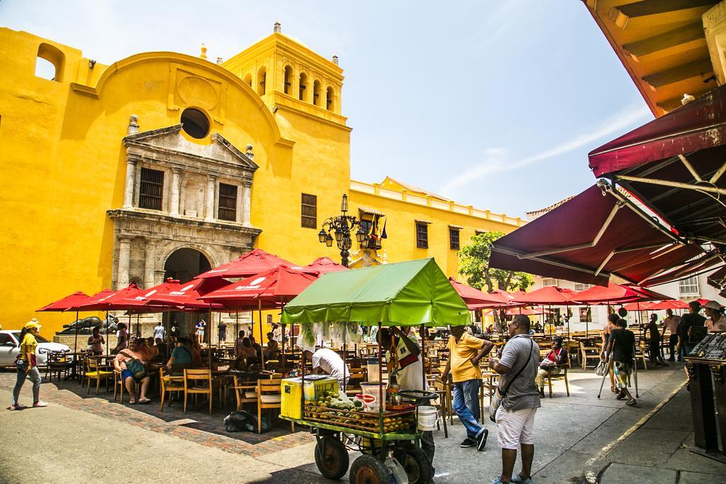 Bourbon St Hostal Boutique Cartagena ภายนอก รูปภาพ