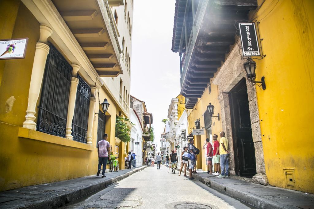 Bourbon St Hostal Boutique Cartagena ภายนอก รูปภาพ