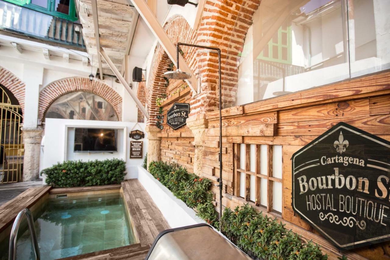 Bourbon St Hostal Boutique Cartagena ภายนอก รูปภาพ